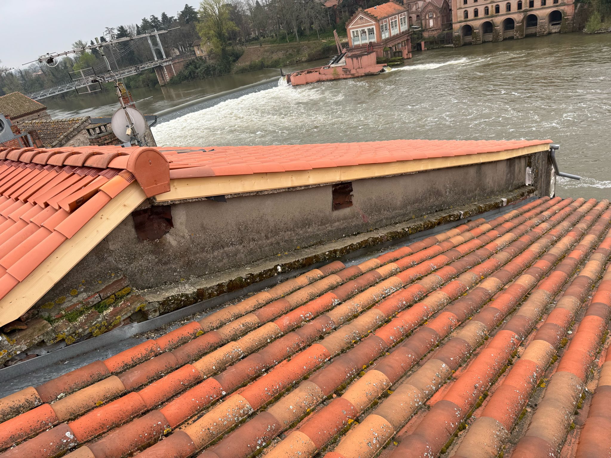 Restauration bâtiment 18m - Avant travaux